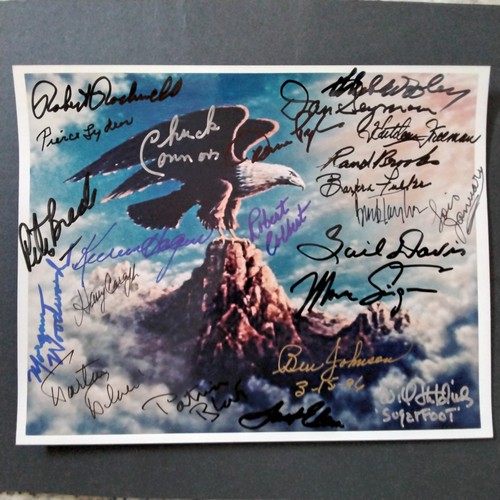 Film actors signed photo - 23,